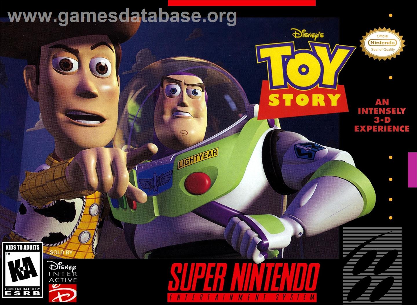 Toy Story - Nintendo SNES - Artwork - Box